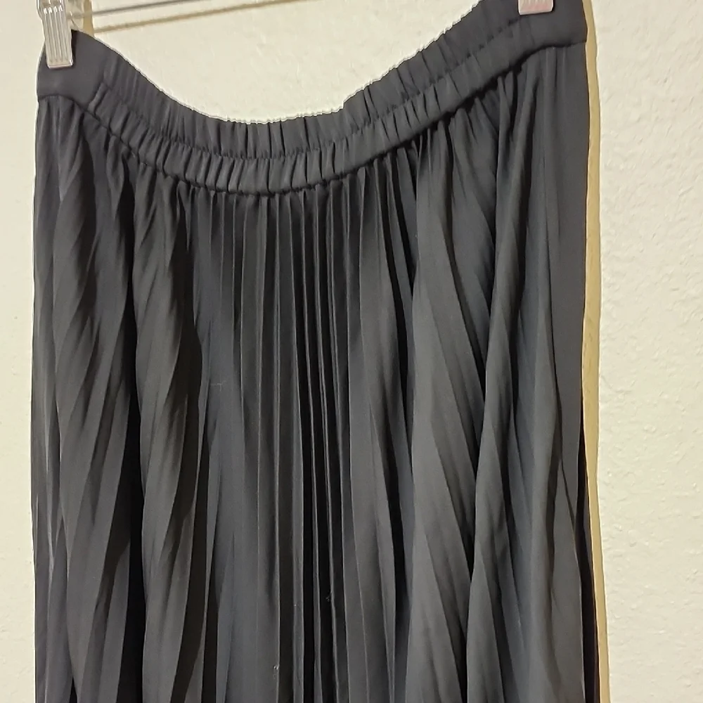 Ramy Brook Black Maxi A-Line Skirt - Picture 9 of 13